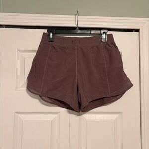 Women's Athletic Shorts in Rich Brown